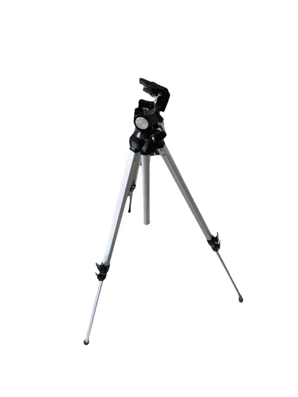 Vintage Tripod Stand For Camera Aluminum And Black. Great Condition